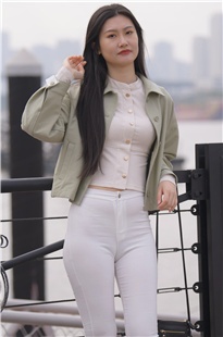 白裤美女MJ1413